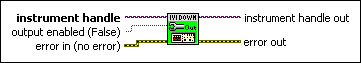 IviDownconverter Configure Reference Oscillator Output Enabled [RO].vi